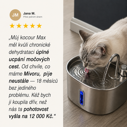 Mivora - Fontánka pro kočky
